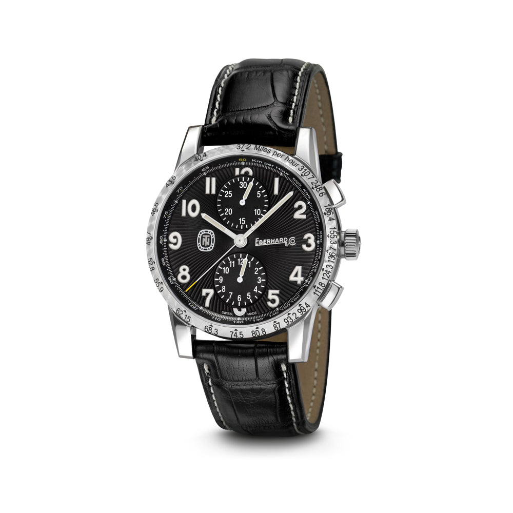 OROLOGIO EBERHARD TAZIO NUVOLARI BLACK |41MM|