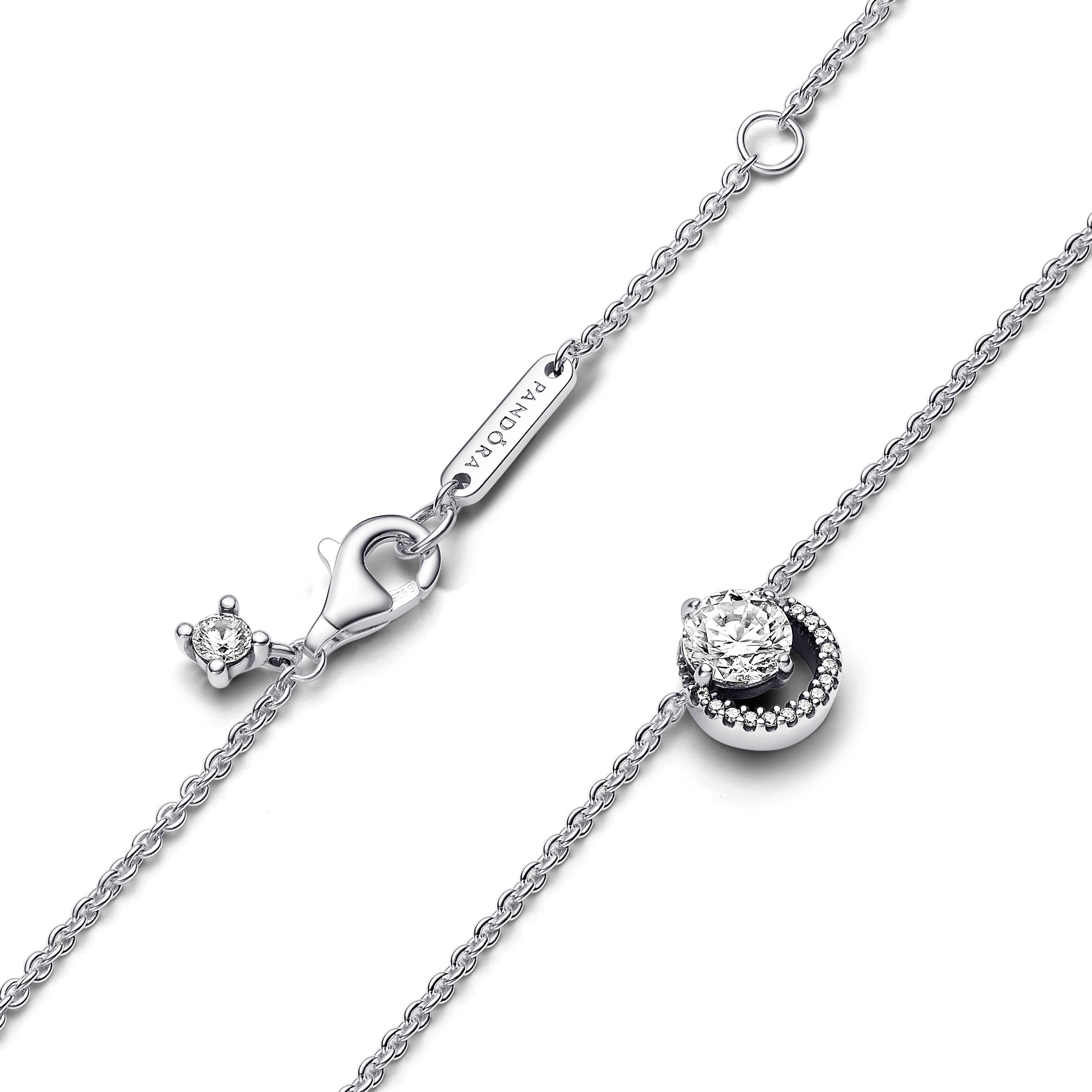 COLLANA PANDORA PUNTO LUCE SCINTILLANTE