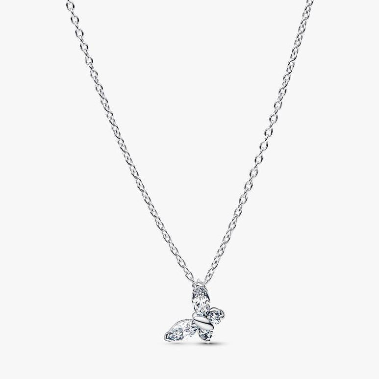 COLLANA PANDORA PENDENTE FARFALLA LUMINOSA
