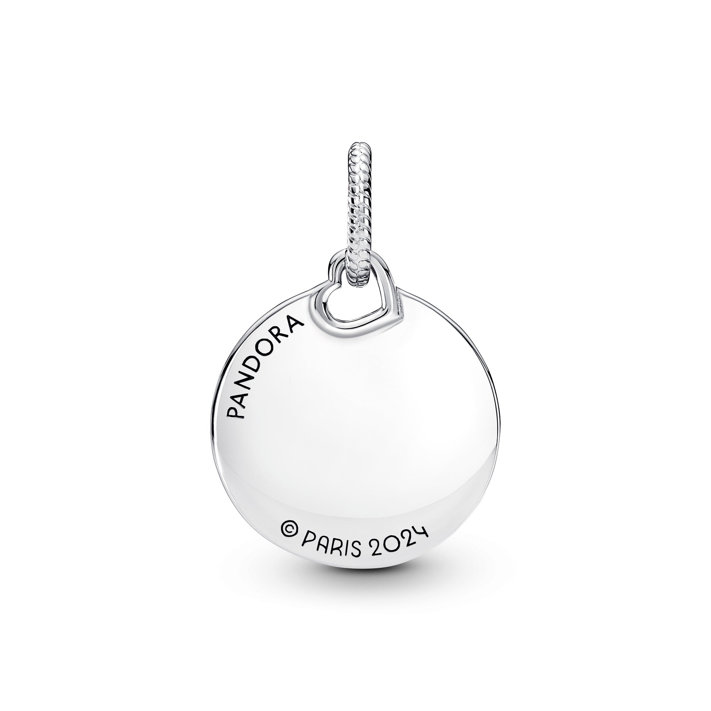 CHARM PANDORA PENDENTE MEDAGLIA DA INCIDERE