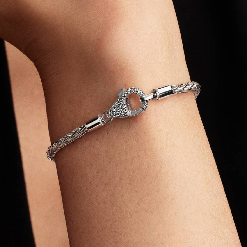 BRACCIALE PANDORA CHIUSURA PAVE'
