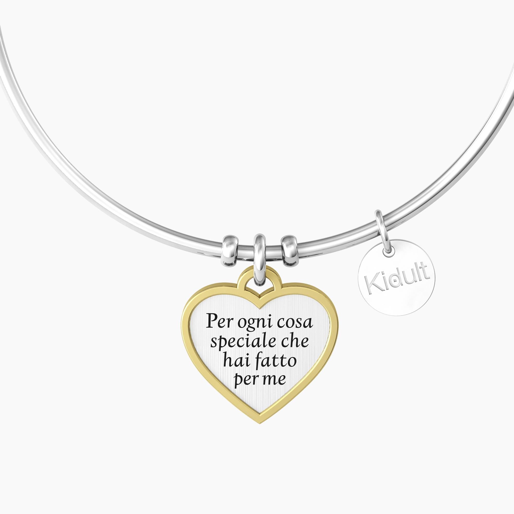 BRACCIALE KIDULT CUORE | MAMMA TI VOGLIO BENE