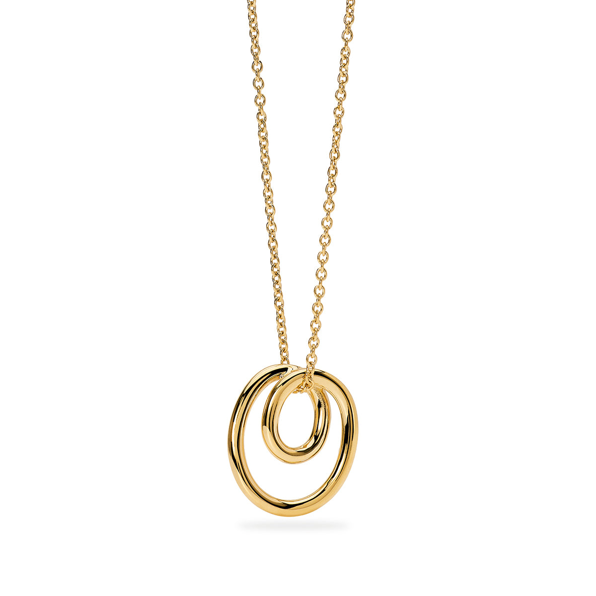 COLLANA KIDULT STYLE DORATA CON CIONDOLO SPIRALE