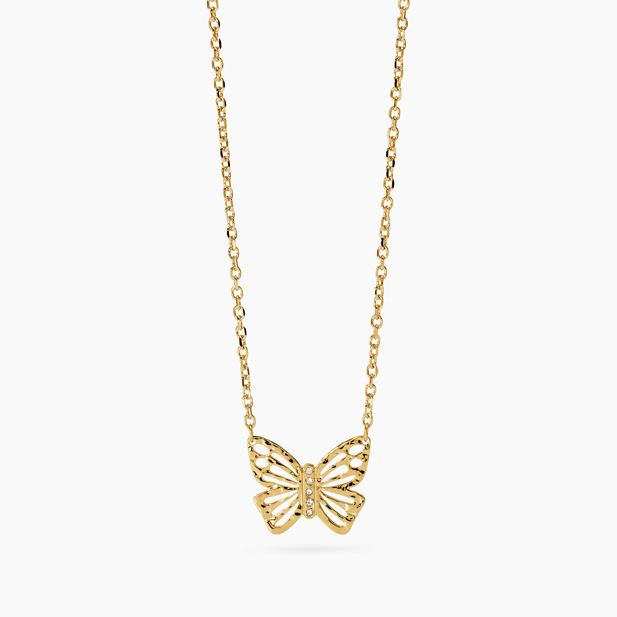 COLLANA REGOLABILE DORATA KIDULT STYLE FARFALLA