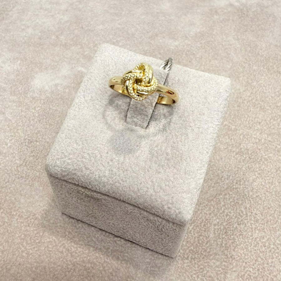 Anello Nodo in Oro Giallo 18 KT
