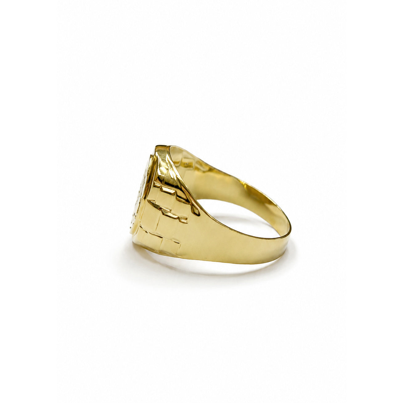 Anello Uomo Chevalier Tricolore in Oro 18KT (750)