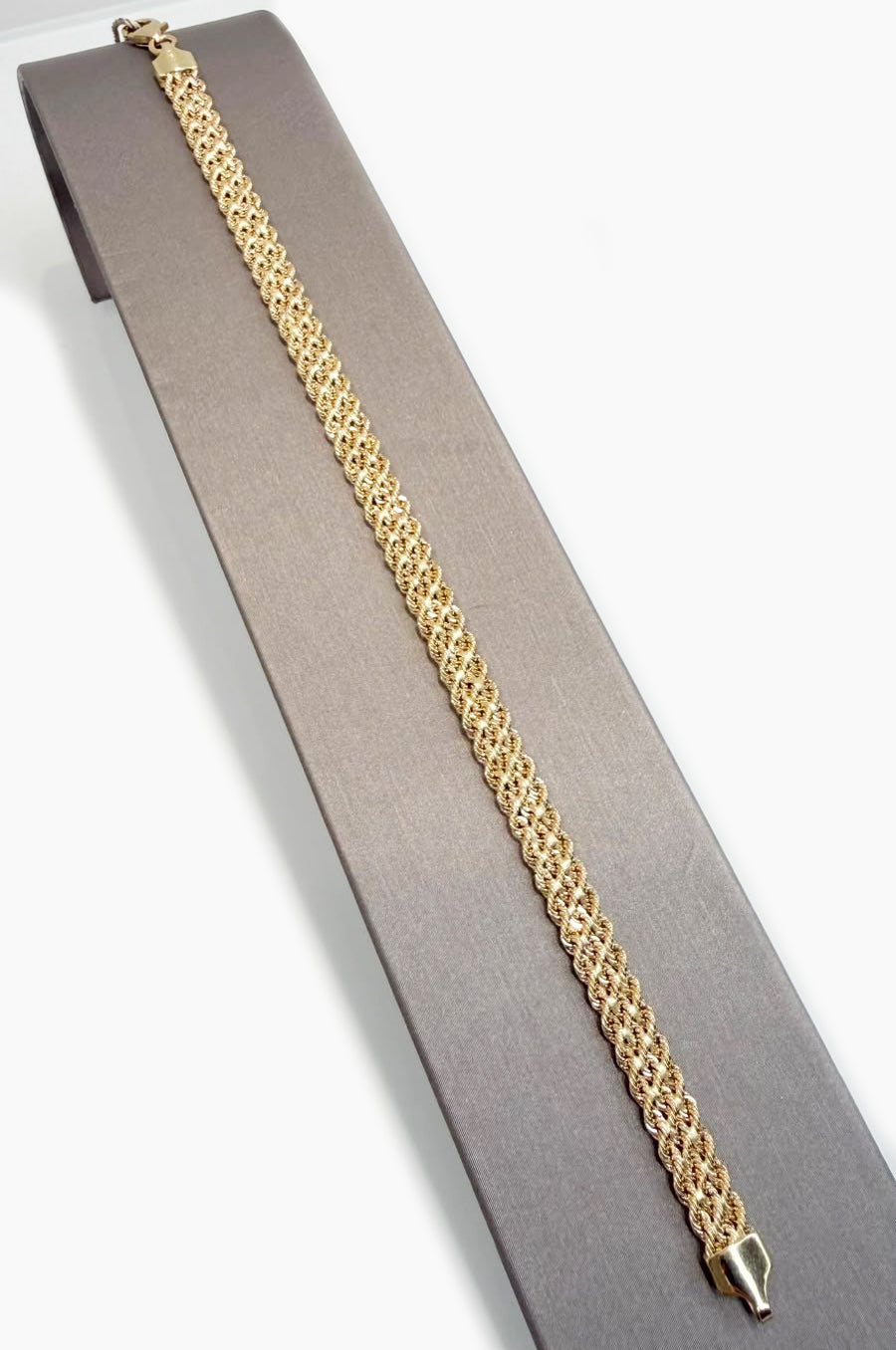 Bracciale Intrecciato in Oro Giallo 18 KT (750)