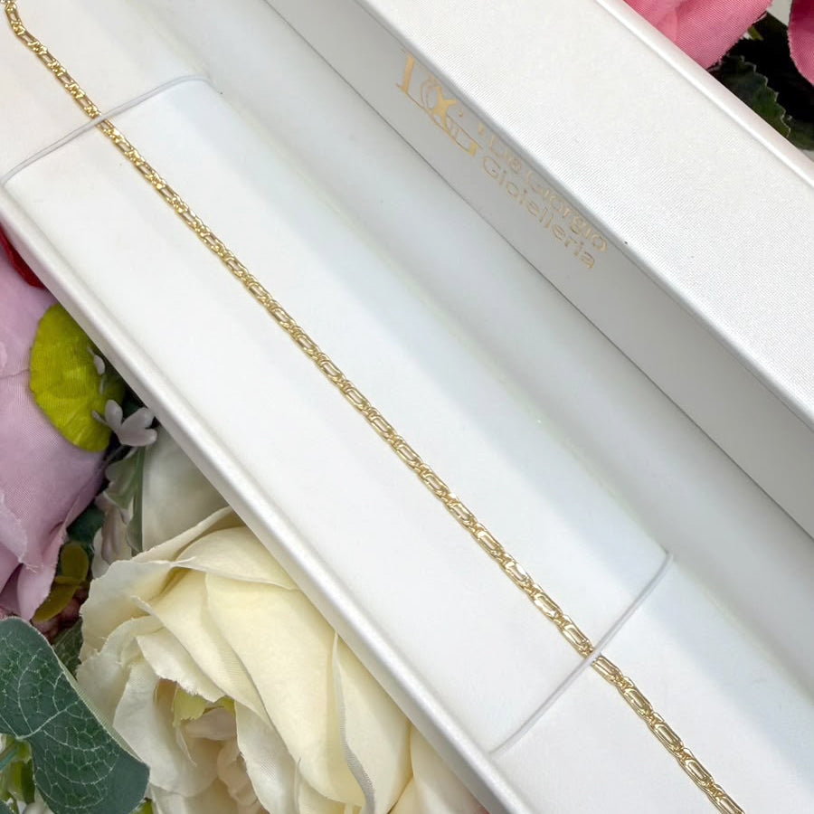 BRACCIALE UOMO IN ORO GIALLO 18 KT (750)