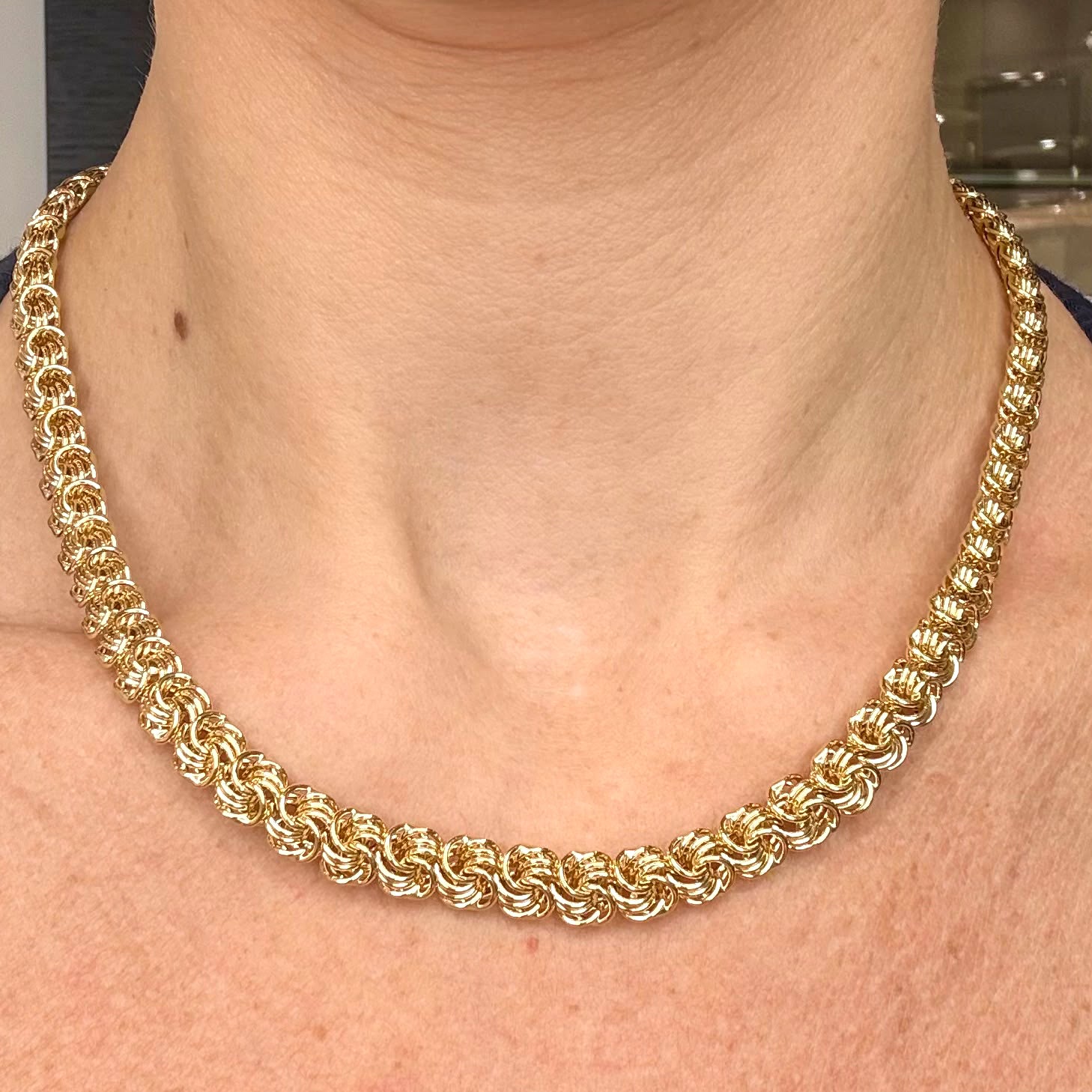 Collana in Oro Giallo 18 KT