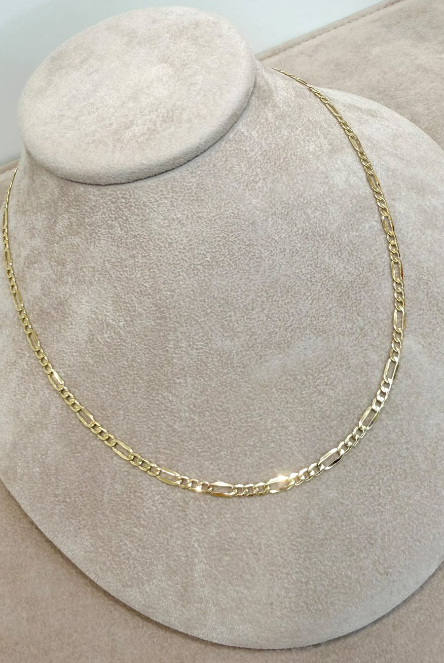 COLLANA UOMO A MAGLIA ALTERNATA IN ORO GIALLO 18 KT (750)
