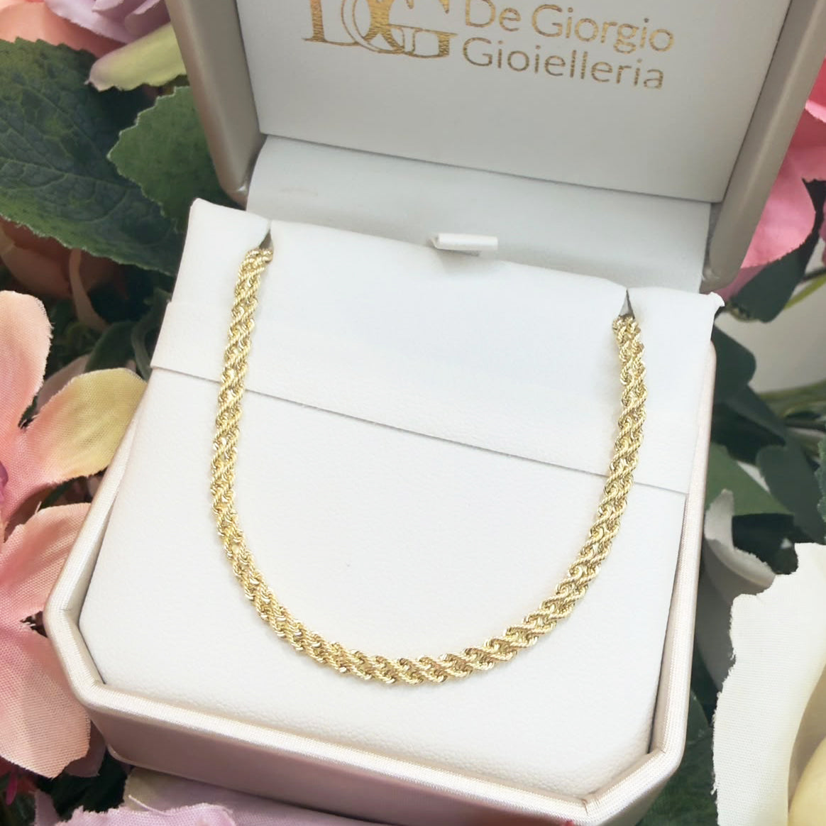COLLANA IN ORO GIALLO 18 KT (750) MODELLO TORCHON