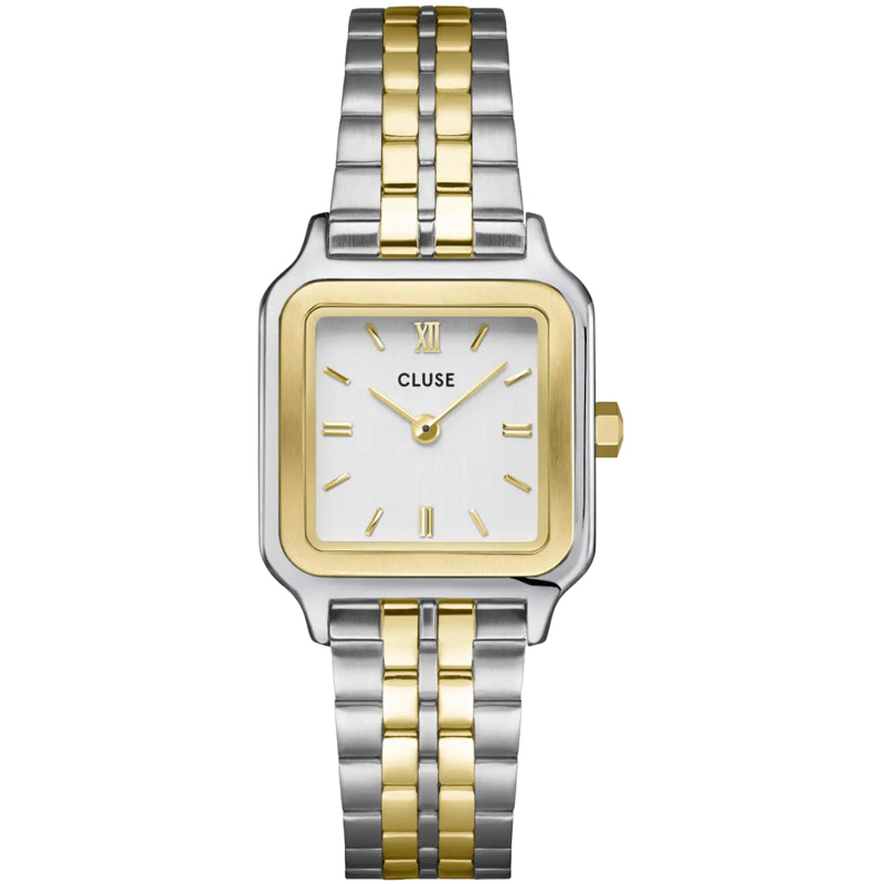 OROLOGIO CLUSE GRACIEUSE GOLD E SILVER WHITE DIAL |24MM|