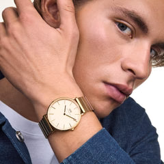 OROLOGIO DANIEL WELLINGTON CLASSIC PIANO GOLD |40MM|