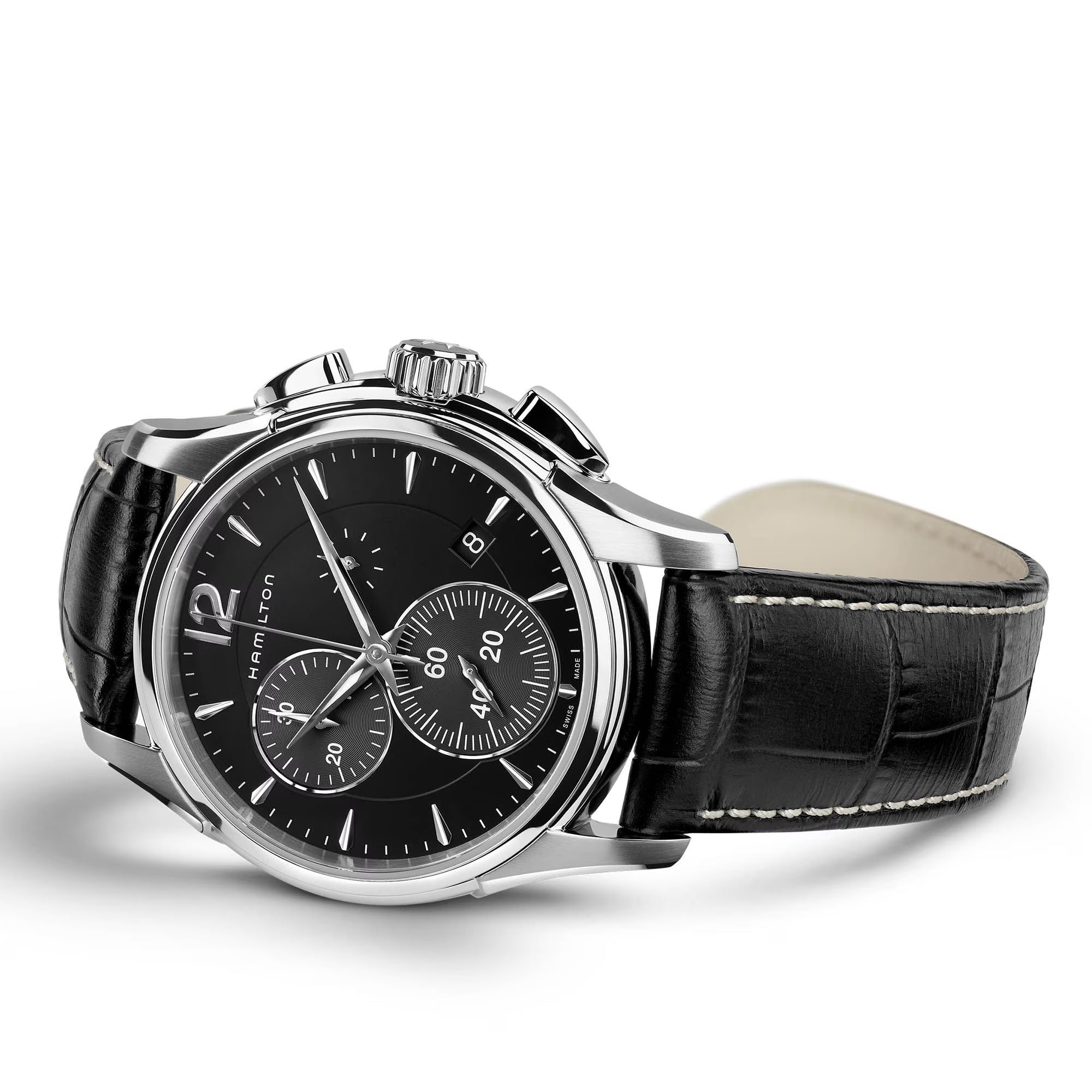 OROLOGIO HAMILTON JAZZMASTER CHRONO BLACK |42MM|