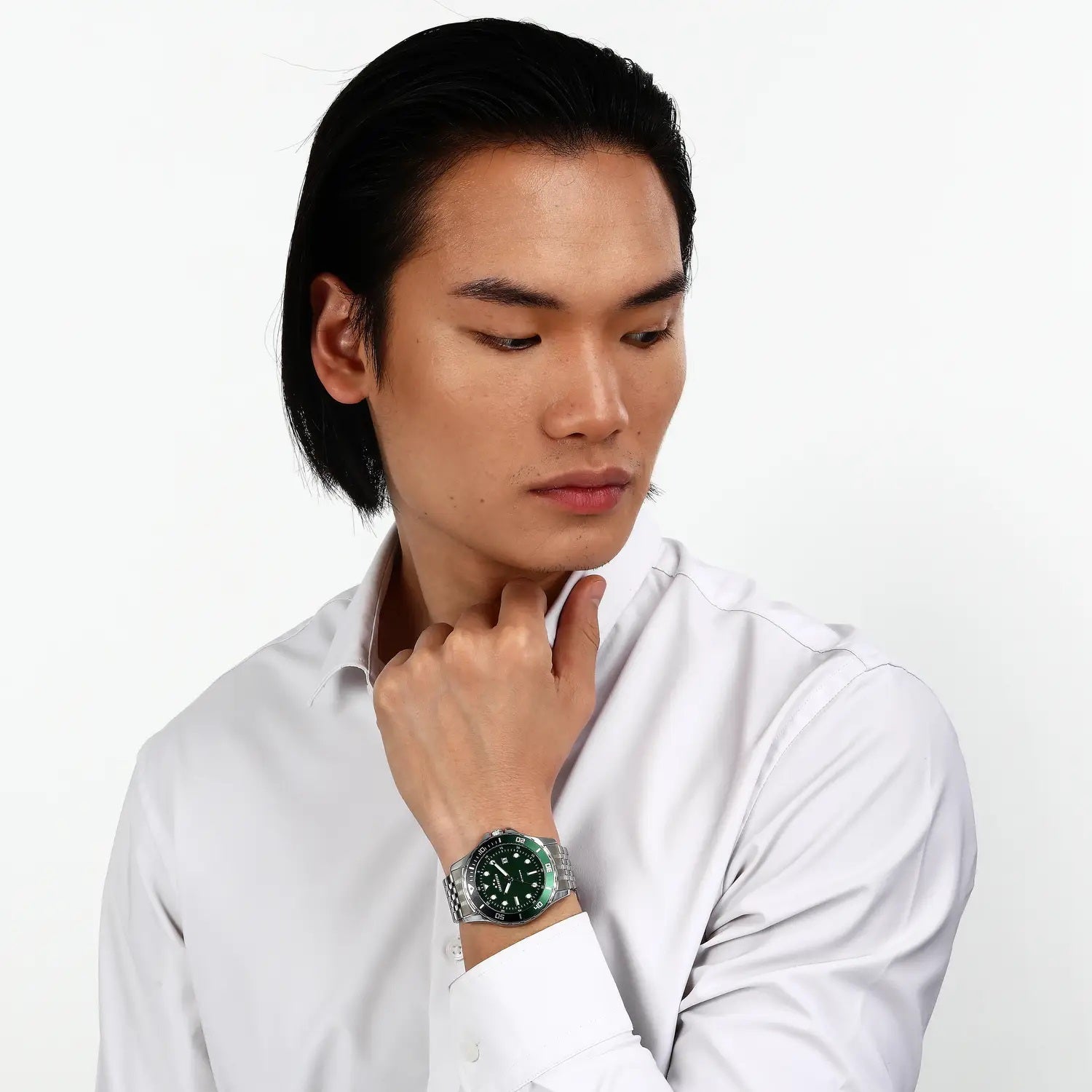 OROLOGIO CHRONOSTAR CAPTAIN 2.0 GREEN DIAL |43MM|