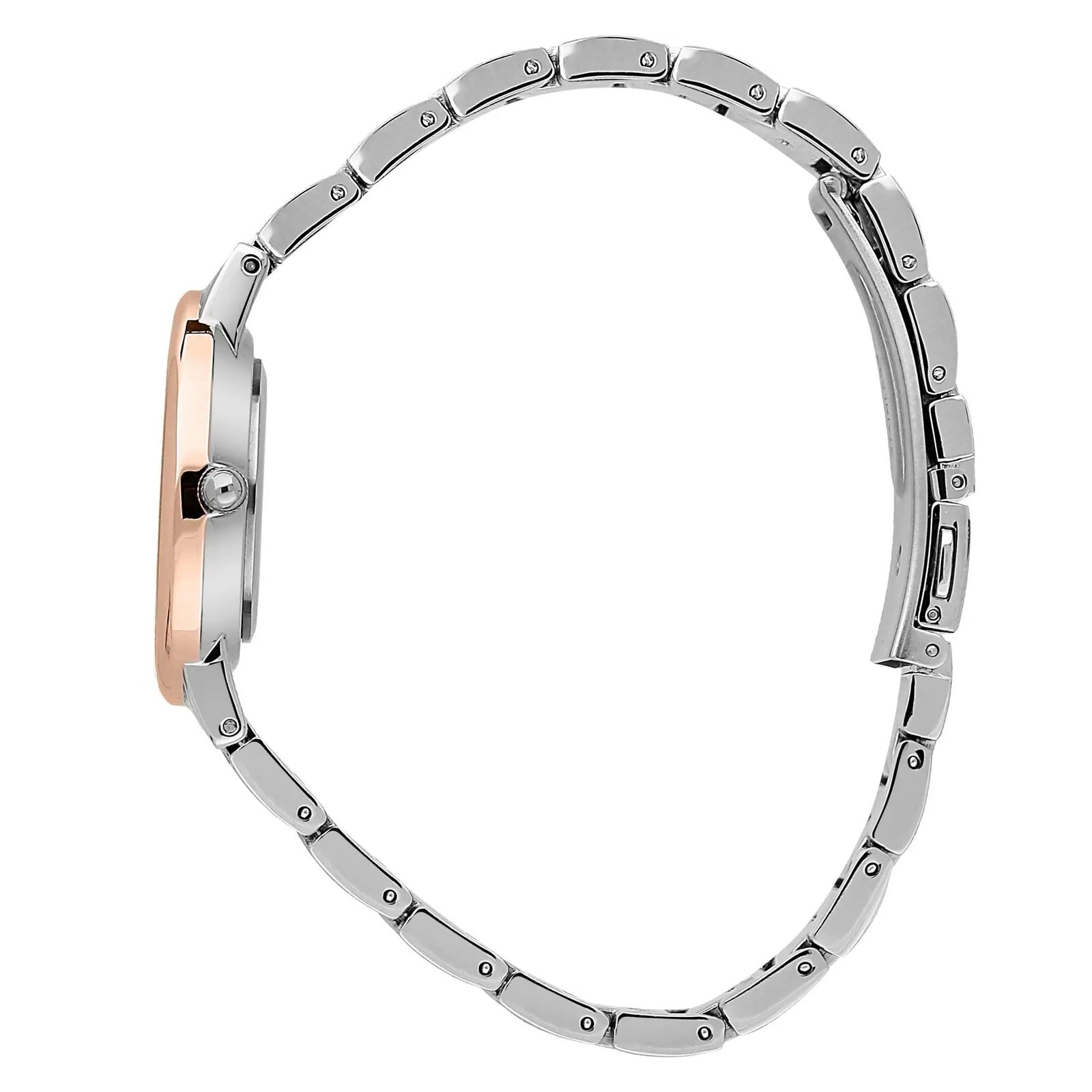 OROLOGIO B&G PREPPY ROSE GOLD SILVER DIAL |32.5MM|