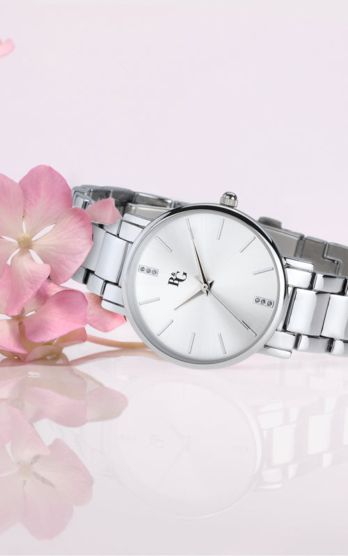 OROLOGIO B&G PREPPY SILVER DIAL |32.5MM|