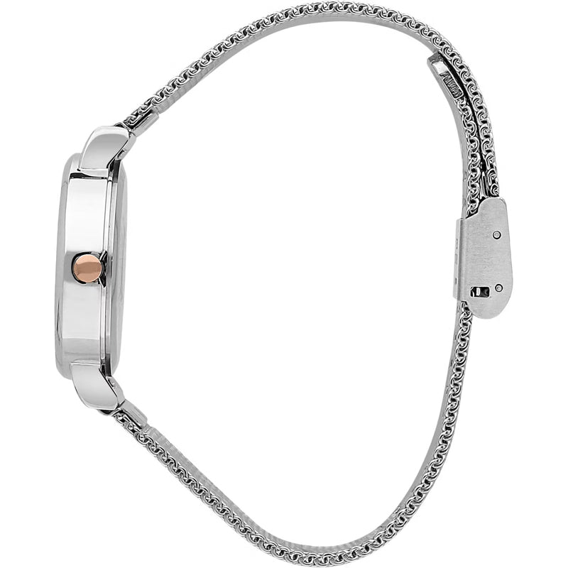 OROLOGIO B&G METROPOL MESH WHITE DIAL |30MM|