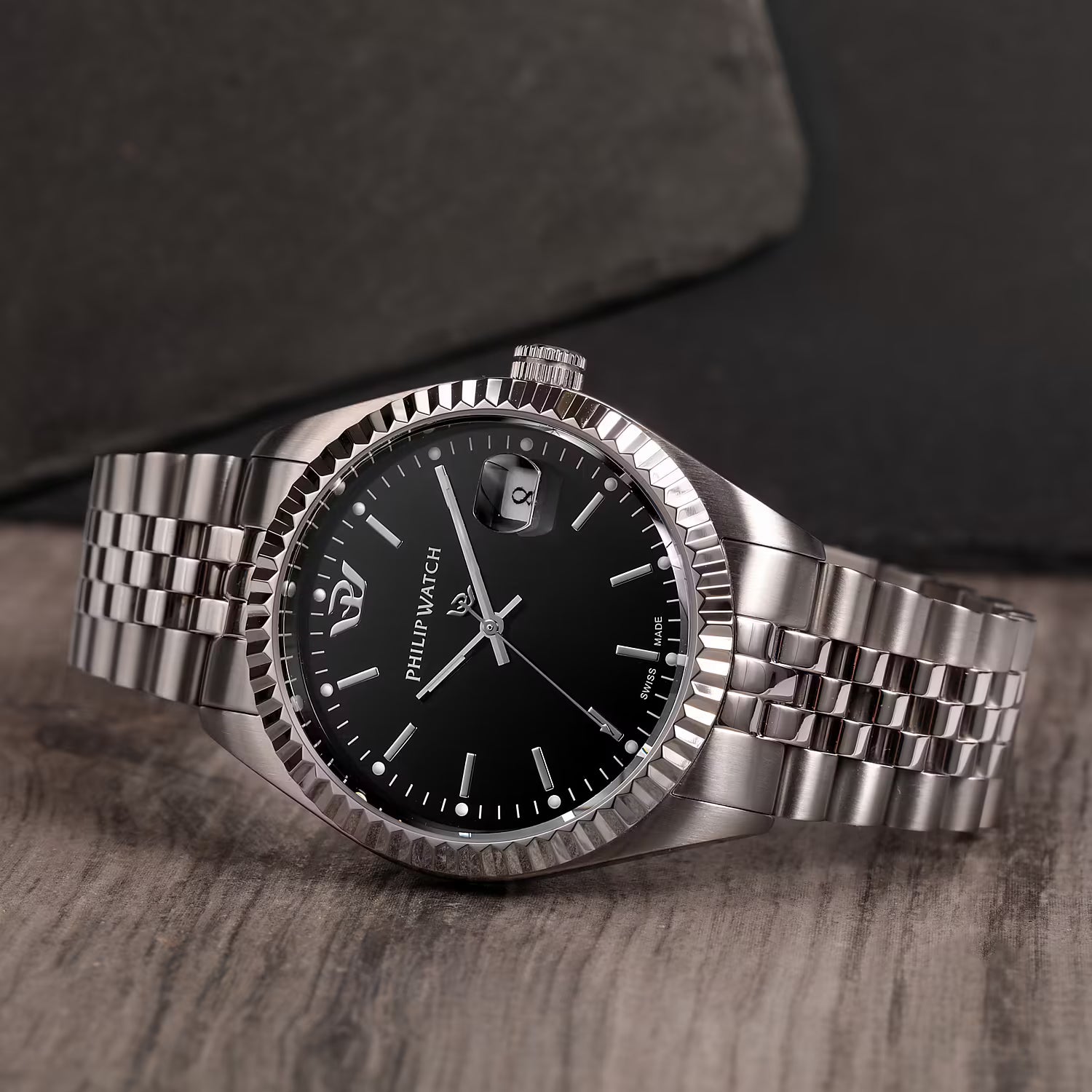 OROLOGIO PHILIP WATCH CARIBE |39MM| BLACK DIAL