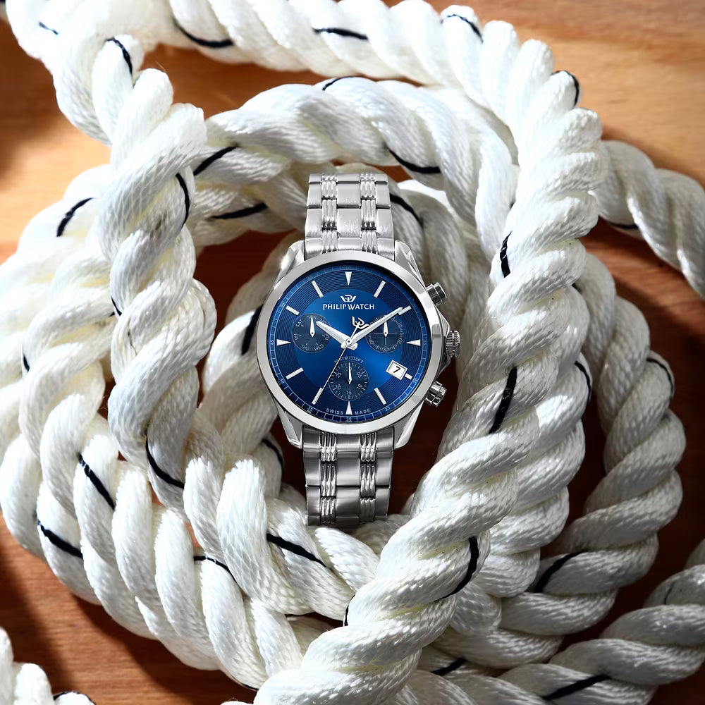 OROLOGIO PHILIP WATCH BLAZE CHRONO BLUE DIAL |41MM|