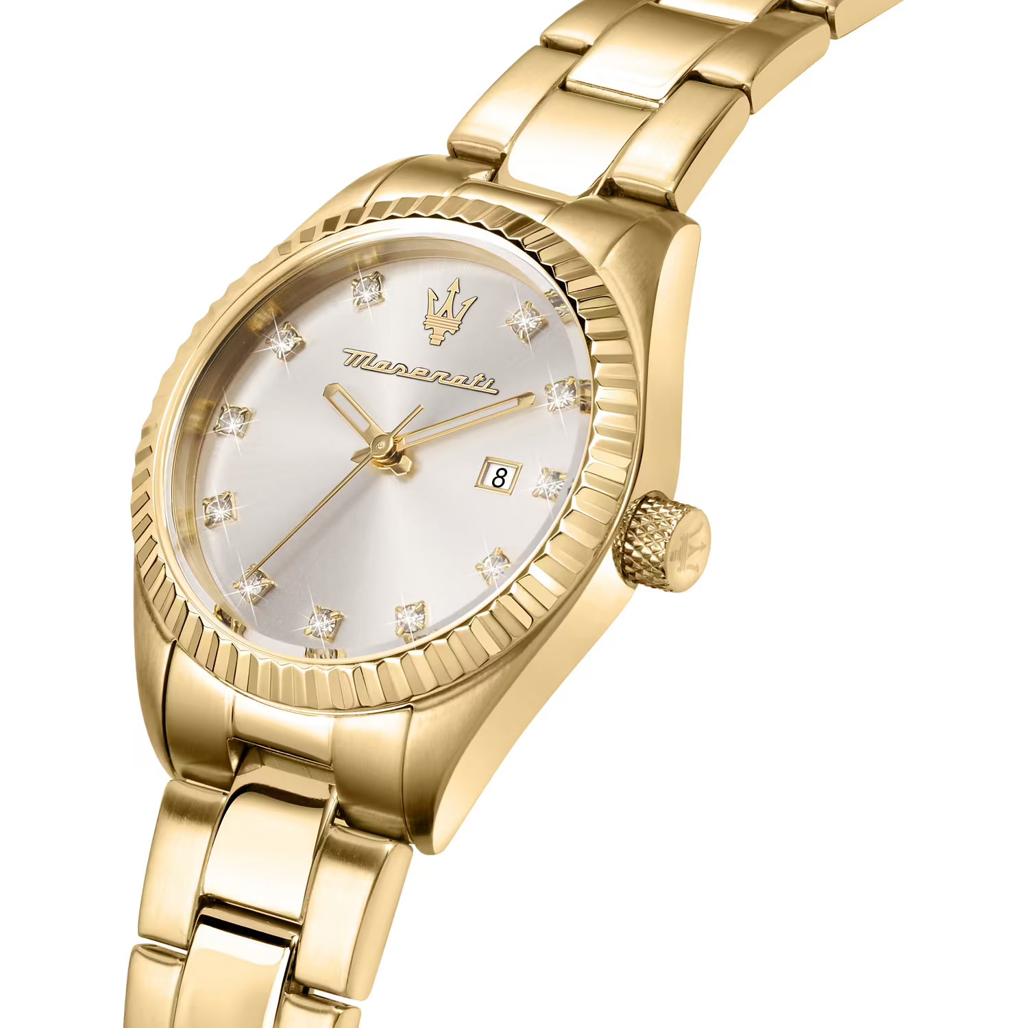 OROLOGIO MASERATI COMPETIZIONE DIAMOND GOLD |31MM|