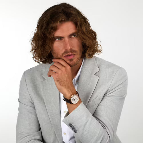 OROLOGIO PHILIP WATCH ROMA AUTOMATIC WHITE SILVER DIAL|41MM|