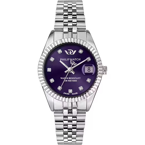 OROLOGIO PHILIP WATCH CARIBE PURPLE DIAL |28MM|