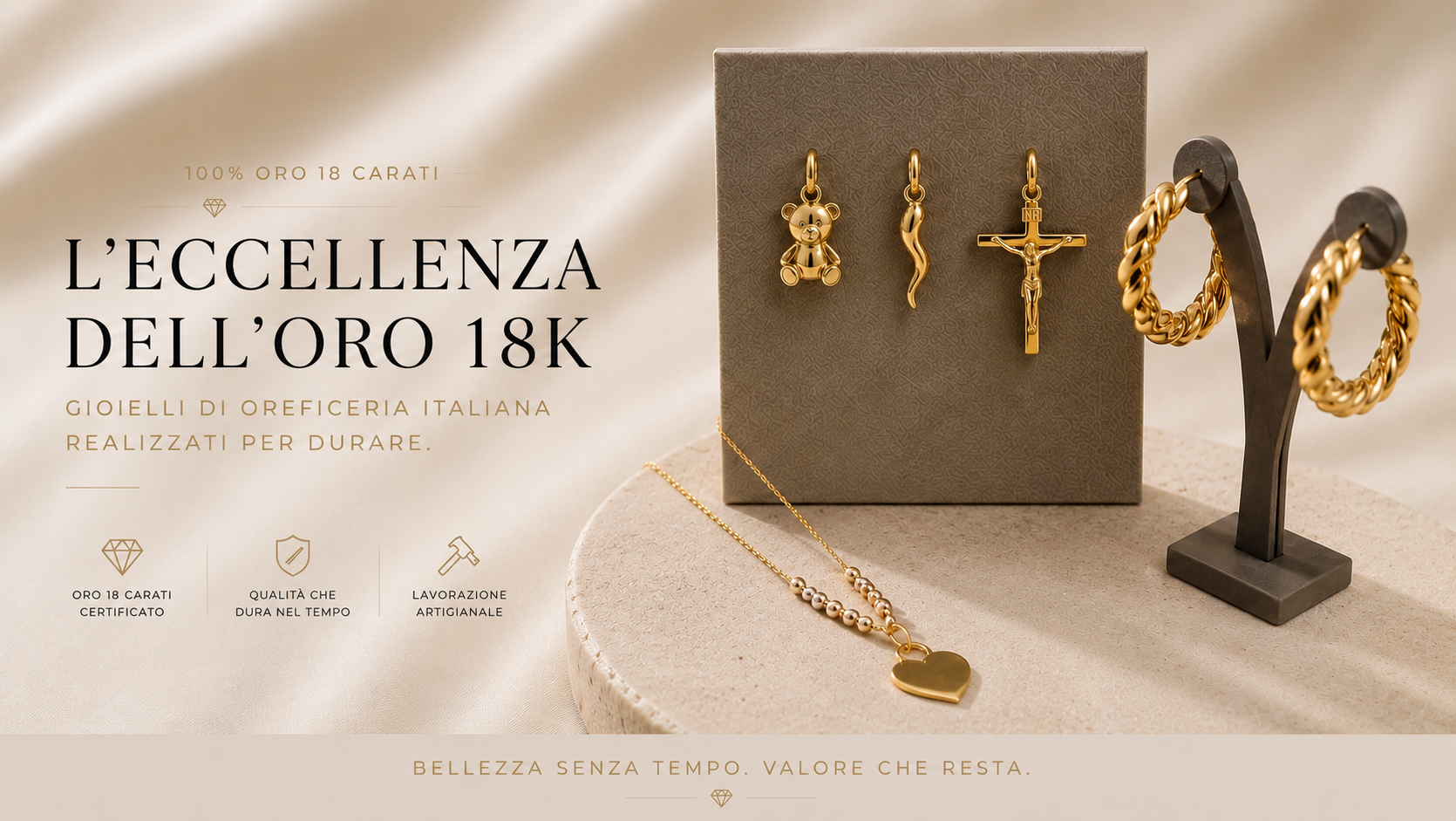 Gioielli in Oro 18KT