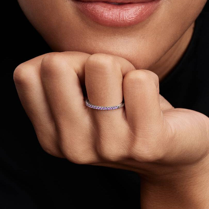 ANELLO PANDORA VERETTA VIOLA