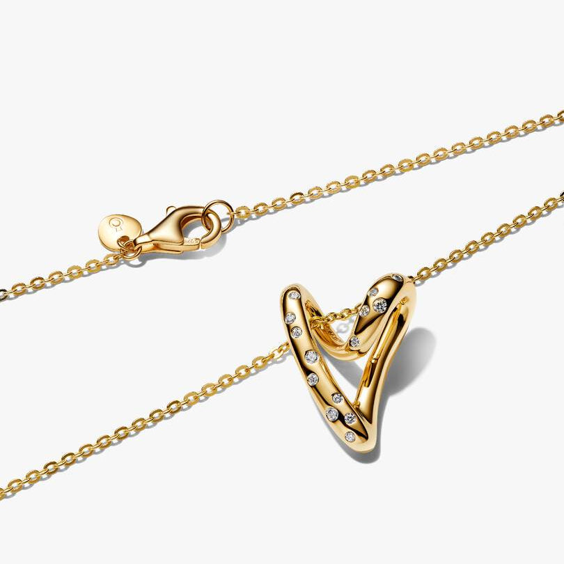 COLLANA PANDORA CUORE SHINE