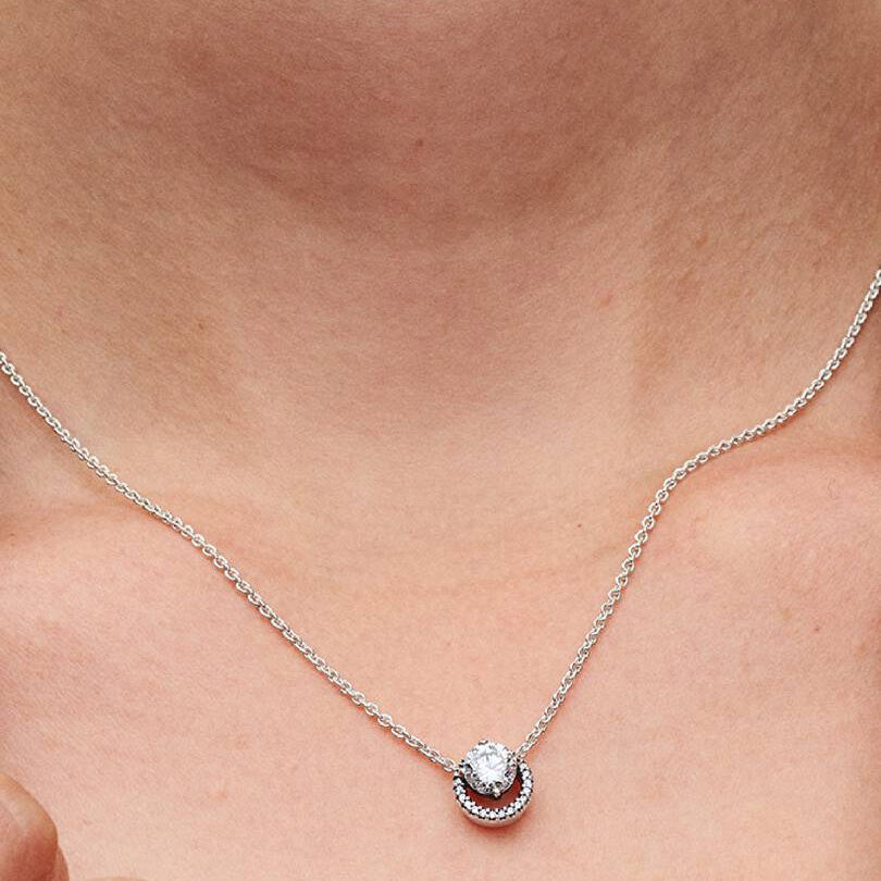 COLLANA PANDORA PUNTO LUCE SCINTILLANTE