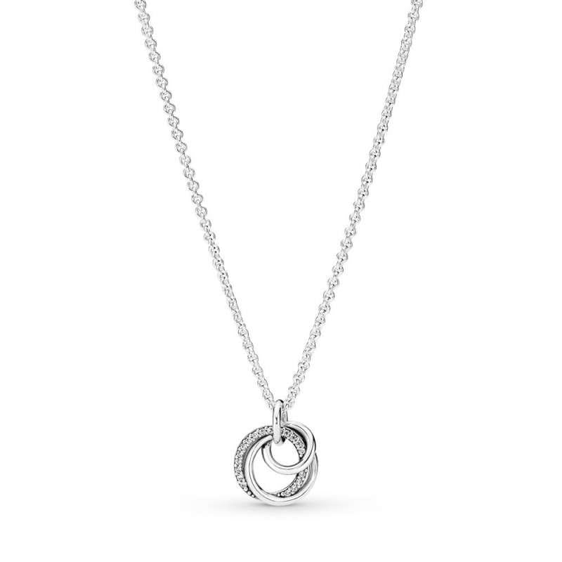 COLLANA PANDORA CERCHI LUMINOSI
