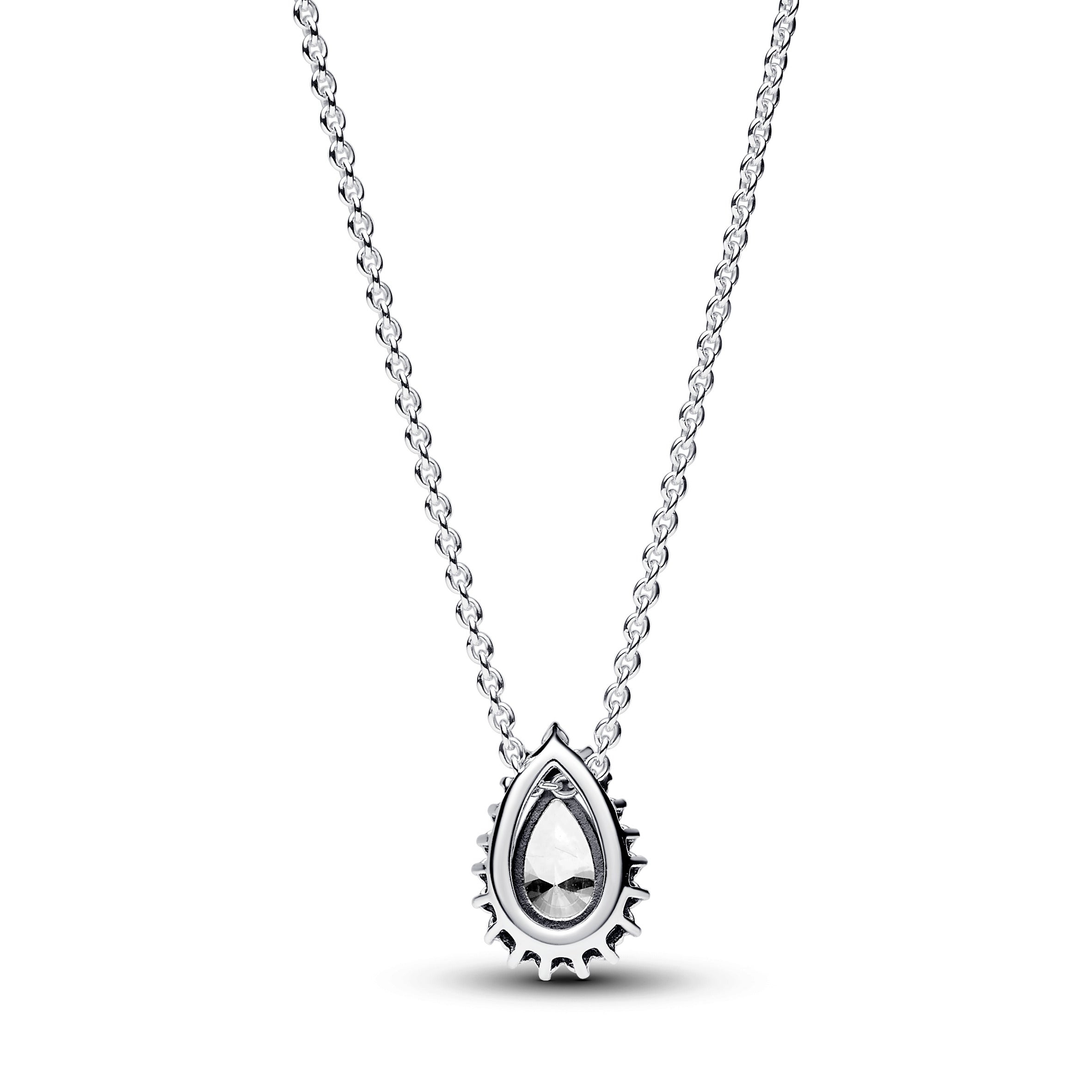 COLLANA PANDORA PUNTO LUCE A GOCCIA