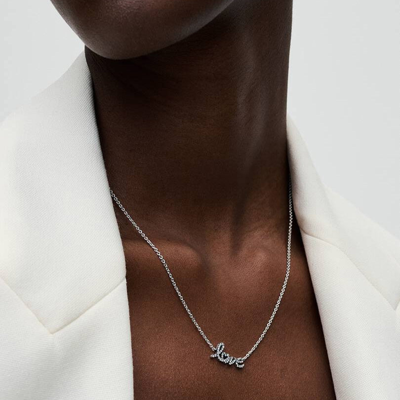COLLANA PANDORA SCRITTA “LOVE”