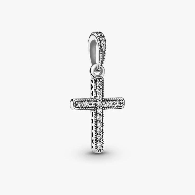 CHARM PANDORA PENDENTE CROCE LUMINOSA