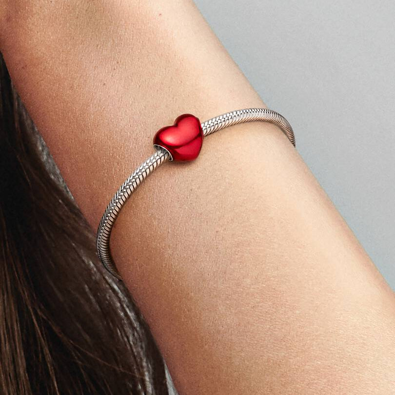 CHARM PANDORA CUORE ROSSO