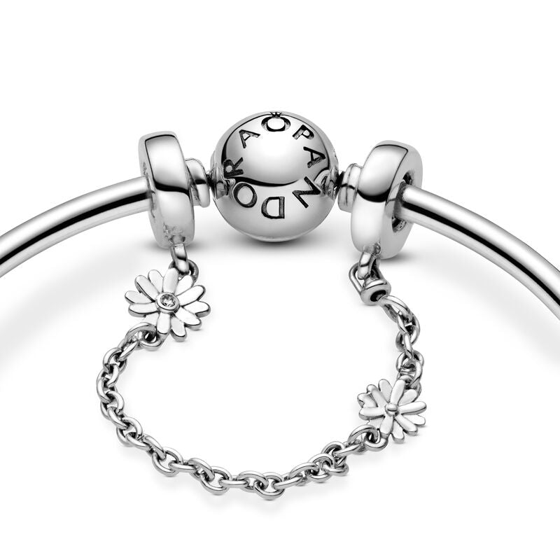 CHARM PANDORA CATENA DI SICUREZZA MARGHERITA