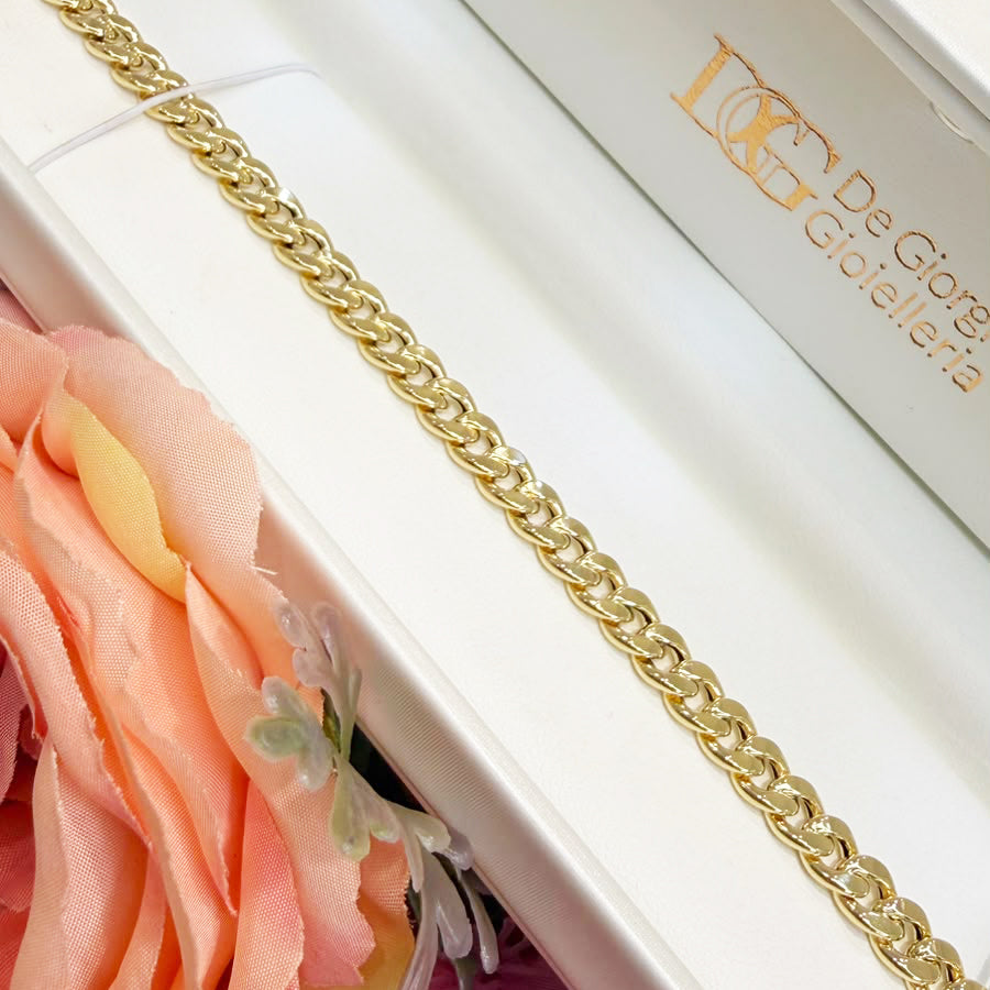Bracciale Grumetta in Oro Giallo 18 KT (750)