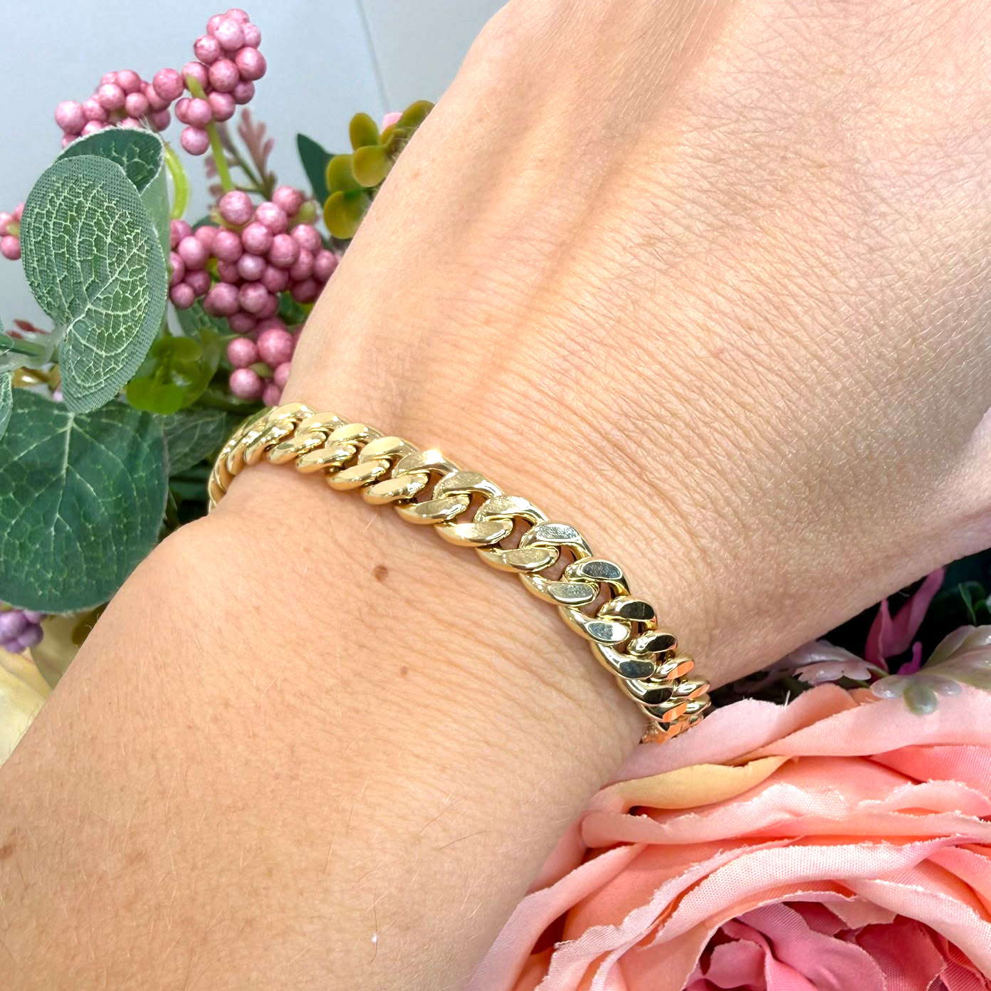 Bracciale Grumetta in Oro Giallo 18 KT (750)