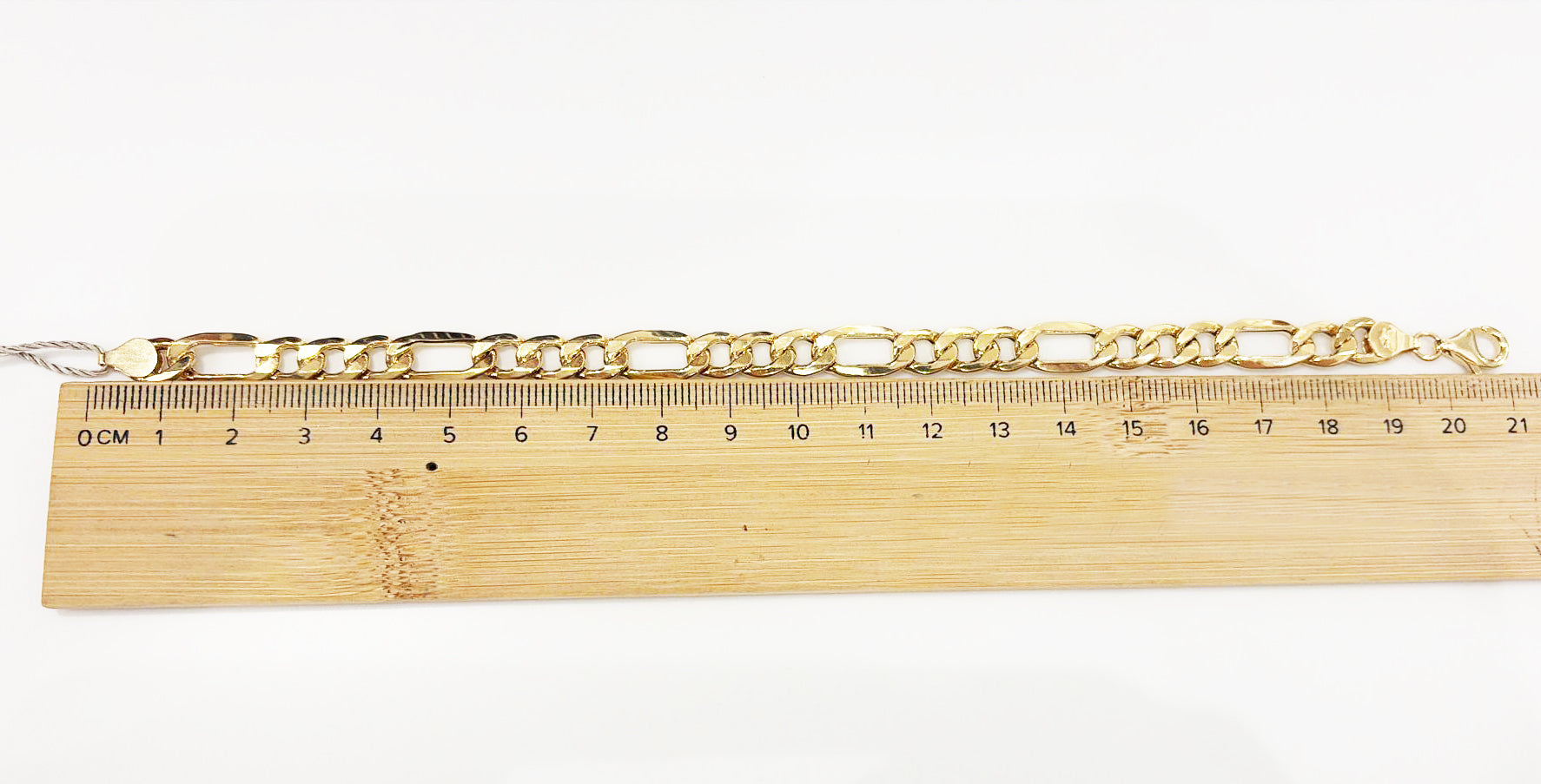 Bracciale con Maglie Allungate in Oro Giallo 18 KT