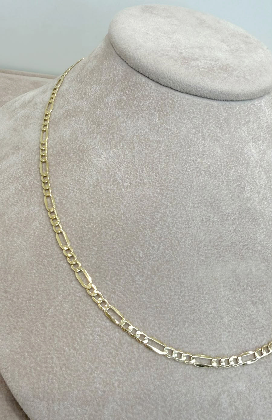 COLLANA UOMO A MAGLIA ALTERNATA IN ORO GIALLO 18 KT (750)