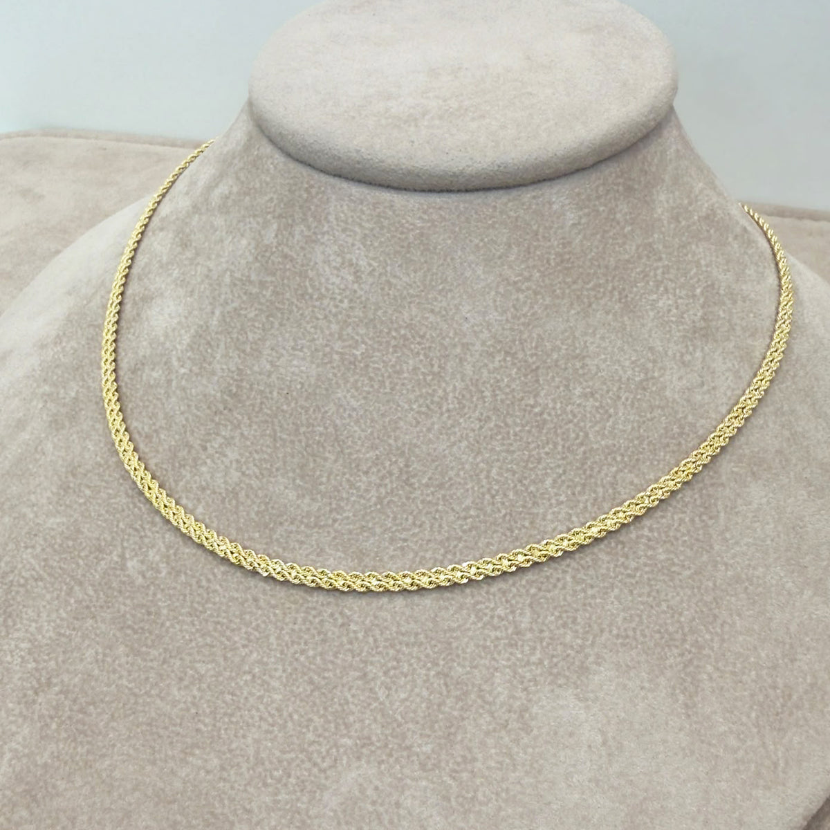 COLLANA IN ORO GIALLO 18 KT (750) MODELLO TORCHON