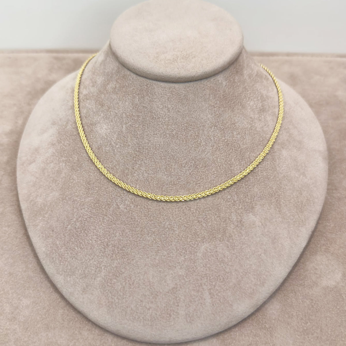 COLLANA IN ORO GIALLO 18 KT (750) MODELLO TORCHON
