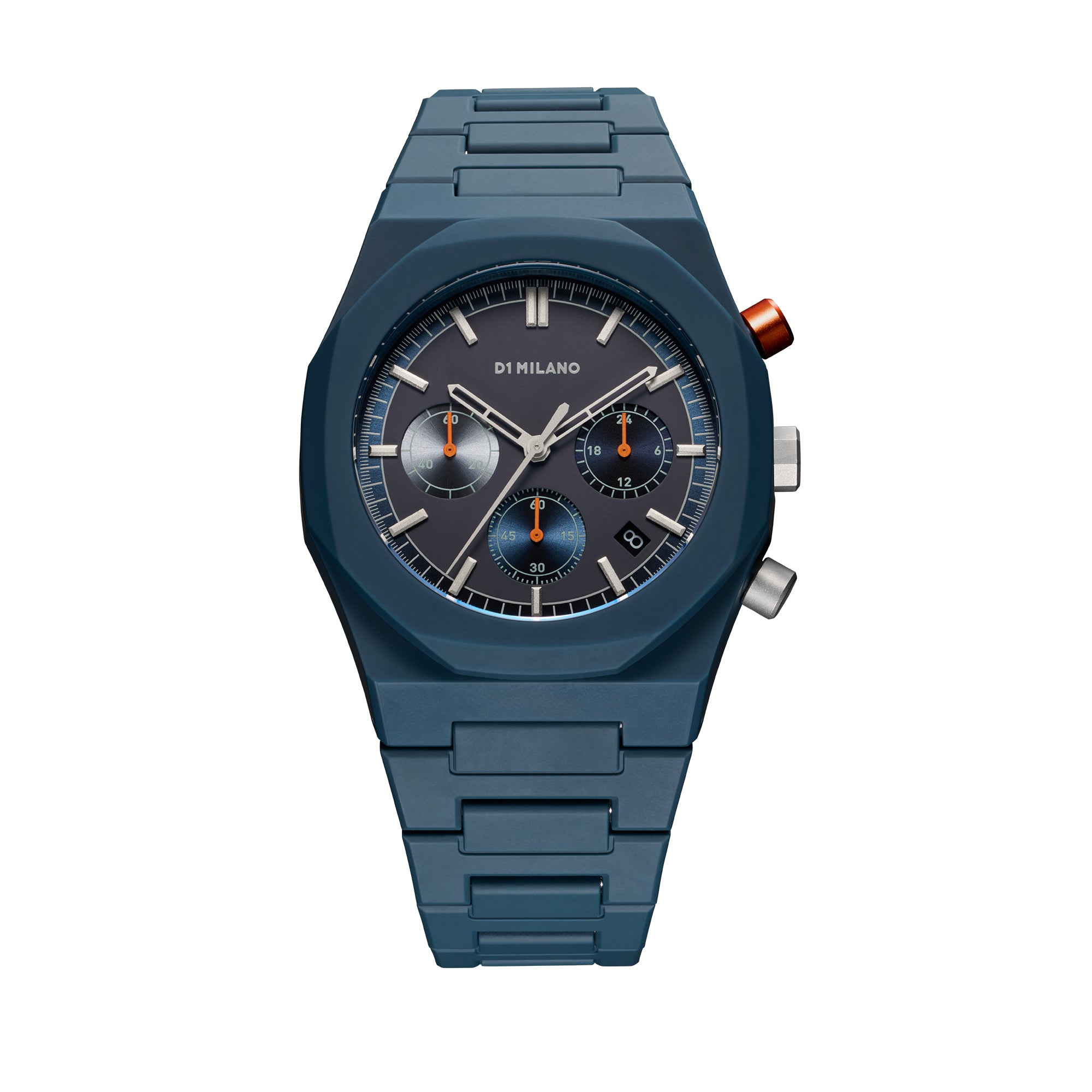OROLOGIO D1 MILANO POLYCHRONO NEPTUNE BLU |40.5MM|