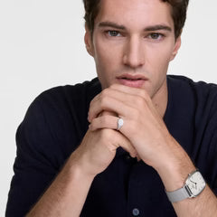 OROLOGIO DANIEL WELLINGTON VINTAGE MESH SILVER |32X36.3MM|