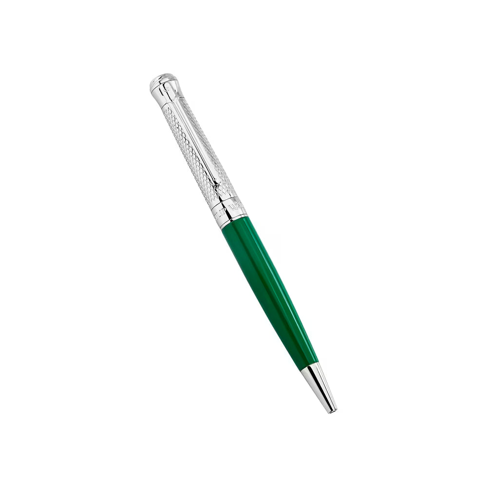 PENNA A SFERA PHILIP WATCH WRITING INSTRUMENT GREEN & SILVER