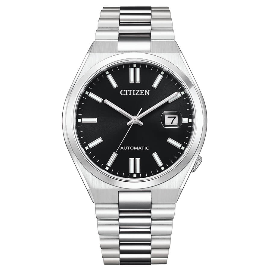 OROLOGIO CITIZEN TSUYOSA AUTOMATIC DIAL BLACK |40MM|