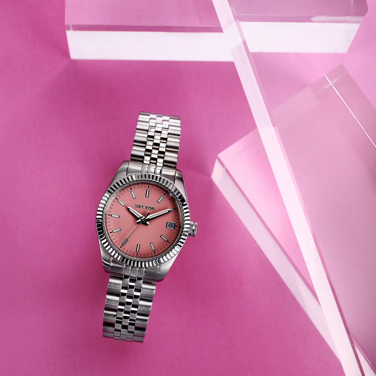 OROLOGIO SECTOR 240 PINK DIAL |32MM|