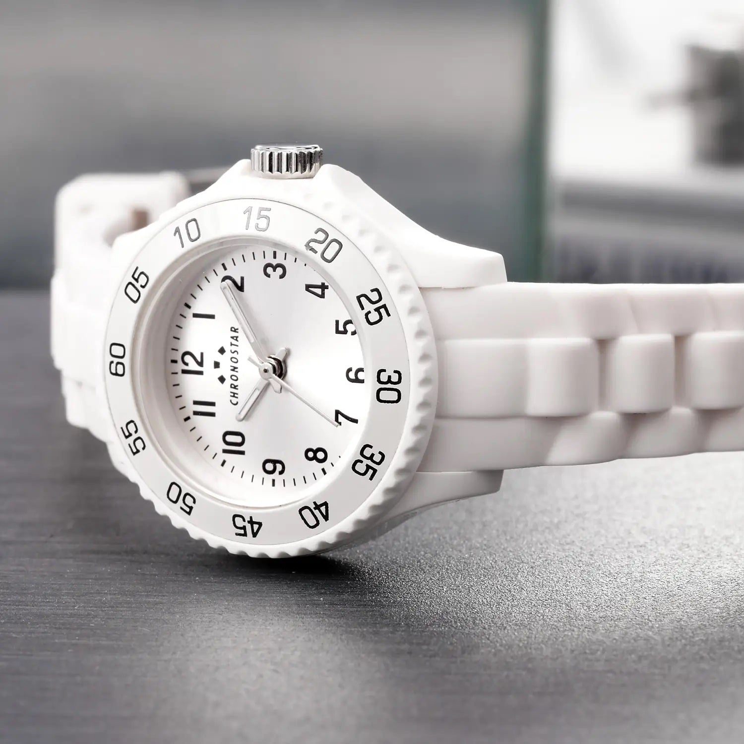 OROLOGIO CHRONOSTAR ROCKET SILVER DIAL |29MM|