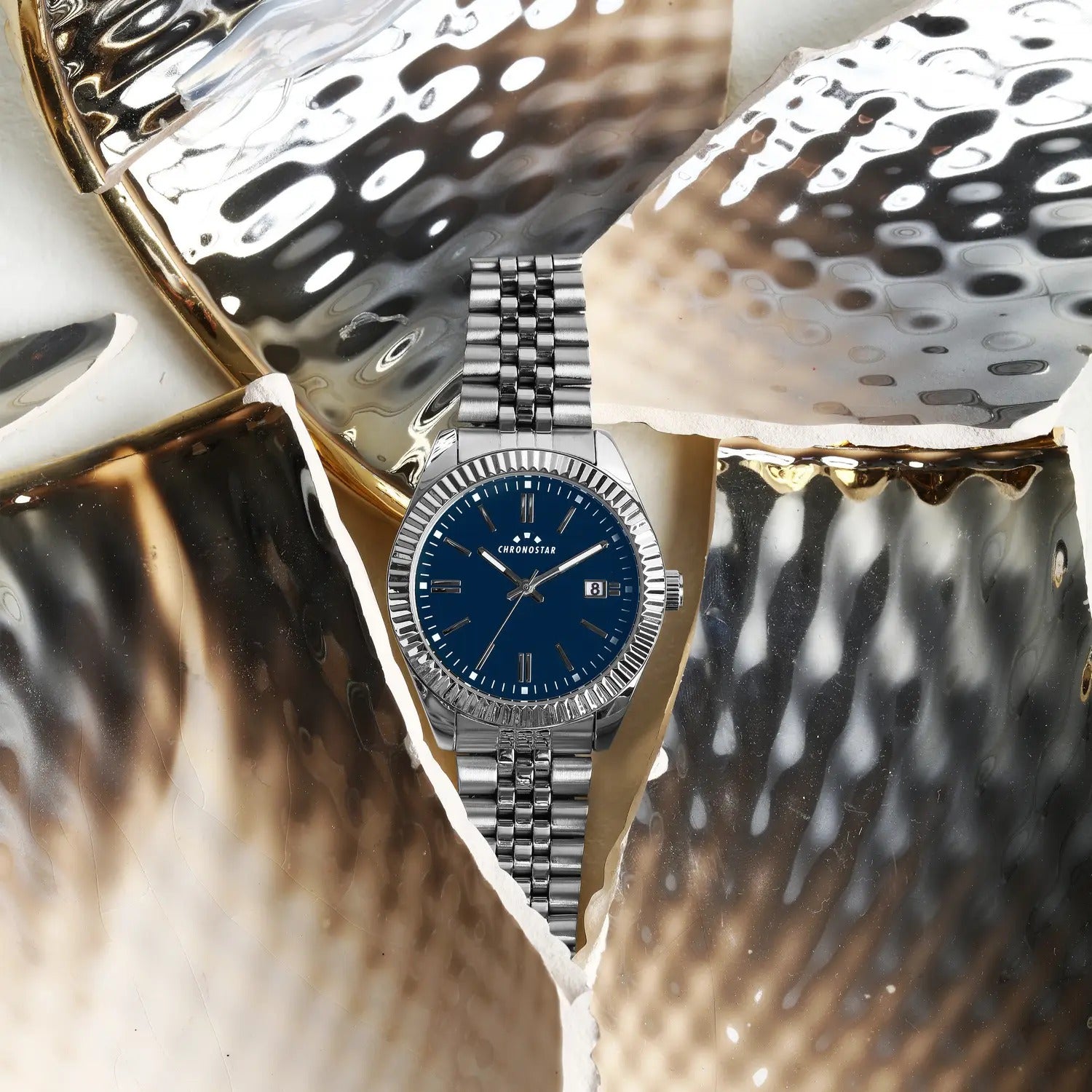 OROLOGIO CHRONOSTAR DAILY BLU DIAL |41MM|